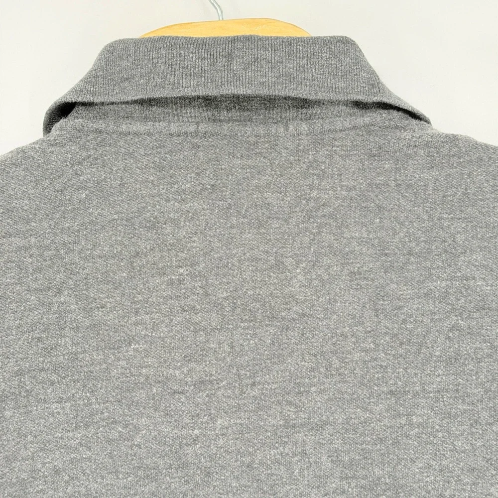 Polo Ralph Lauren Polo Shirt Mens 3XB Grey Big & Tall Pique Cotton Classic Pony